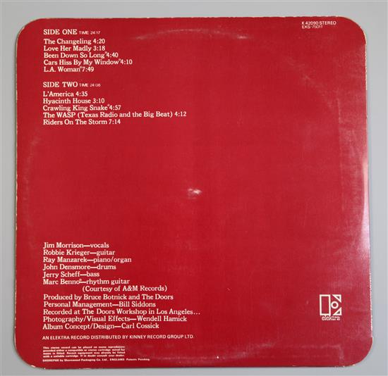 The Doors: L.A. Woman, K42090, EX+ - EX
